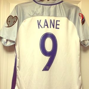 Harry Kane England national team soccer jersey